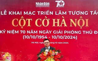 Khai mạc Triển lãm tương tác Cột cờ Hà Nội