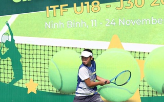 Giải quần vợt Quốc tế ITF U18 - J30 2024 chính thức khởi tranh tại Ninh Bình