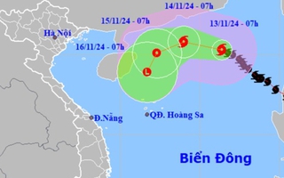 Bão số 8 suy yếu, miền Trung mưa lớn