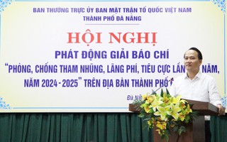 Đà Nẵng phát động Giải báo chí phòng, chống tham nhũng, lãng phí, tiêu cực