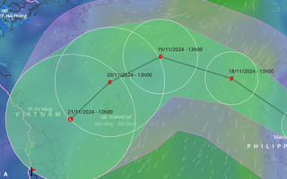 Siêu bão Man-yi giật trên cấp 17 bao giờ vào Biển Đông?