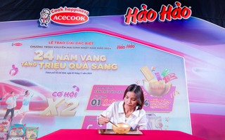 Lễ trao giải Tô vàng 24K của Hảo Hảo: Nơi quy tụ những trải nghiệm có 1-0-2