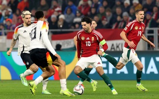 Nỗ lực cầm hòa Đức, Hungary vẫn phải đi tranh play-off Nations League