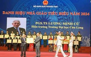 Hiệu trưởng Trường ĐH Cửu Long được Bộ GD-ĐT tuyên dương