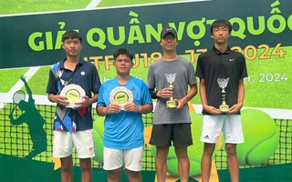 Việt Nam về nhì một nội dung Giải quần vợt quốc tế ITF U18 - J30 Ninh Bình 2