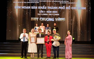 Bế mạc Liên hoan Sân khấu TP HCM lần 1 - 2024: Sân khấu Thiên Đăng thắng lớn