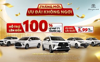 Cơ hội cuối cùng để sở hữu xe Toyota với ưu đãi 100% lệ phí trước bạ