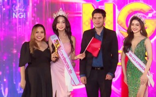 Nhan sắc Việt thắng Á hậu Miss Pre Teen Icon International 2024