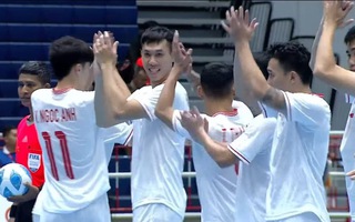 Tuyển futsal Việt Nam thắng Brunei 14 bàn trắng tại Giải Đông Nam Á