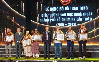 Trao tặng giải thưởng Văn học nghệ thuật TPHCM lần thứ 3, giai đoạn 2018-2022