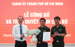 Bộ đội Biên phòng TP HCM có tân Bí thư Đảng ủy