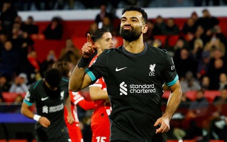 Salah lập kỷ lục, Liverpool toàn thắng ở Champions League