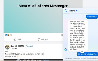 AI Meta tiếng Việt bất ngờ tích hợp vào ứng dụng Messenger