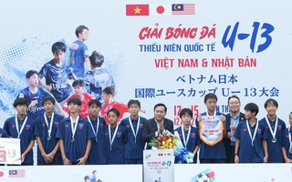 Đánh bại đội bóng J-League, Bình Dương vô địch U13 quốc tế