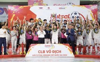 Thắng chấn động làng futsal nội, Thái Sơn Bắc vô địch cúp quốc gia