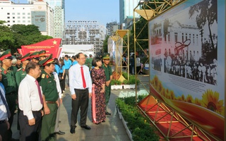 Khai mạc triển lãm "Quân đội nhân dân Việt Nam- Tự hào 80 năm xây dựng, chiến đấu và trưởng thành"