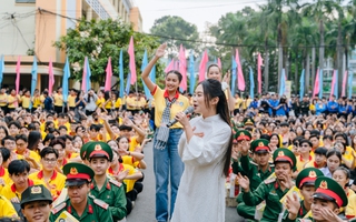 Phương Mỹ Chi lần thứ 2 trở thành đại sứ chiến dịch "Xuân tình nguyện"