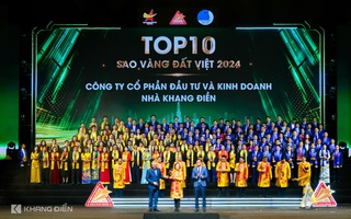 Tập đoàn Khang Điền tự hào “Top 10 Sao Vàng Đất Việt 2024”