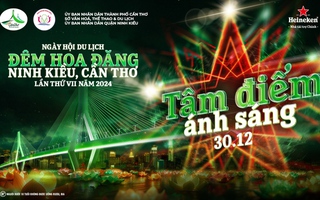 Cần Thơ thắp sáng Ngày Hội Du lịch - Đêm Hoa đăng Ninh Kiều lần thứ VII cùng Heineken