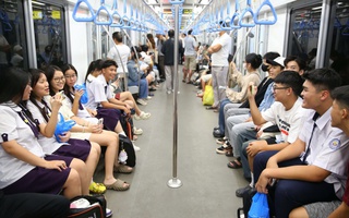 Metro số 1 hoạt động trở lại sau khi gặp sự cố do thời tiết