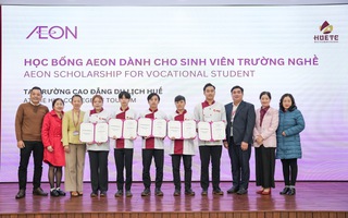 Học bổng AEON dành cho sinh viên trường nghề: Cầu nối giáo dục nghề nghiệp bền vững