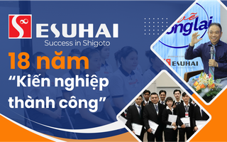 Esuhai - 18 năm “Kiến nghiệp thành công”