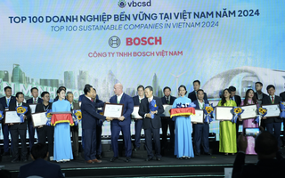 Bosch Việt Nam là một trong 100 doanh nghiệp sản xuất bền vững