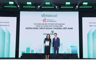 Vietcombank dẫn đầu nhà tuyển dụng được ưa thích và nơi làm việc tốt nhất năm 2024