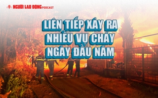 Liên tiếp xảy ra nhiều vụ cháy ngày đầu năm