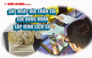 Sát ngày vía Thần Tài, giá vàng nhẫn lập đỉnh lịch sử