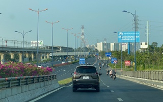 Hình ảnh giao thông cửa ngõ phía Đông TP HCM ngày cuối cùng của kỳ nghỉ Tết
