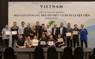 Liên đoàn quyền Anh Việt Nam tổ chức tập huấn giám sát và HLV chuyên nghiệp