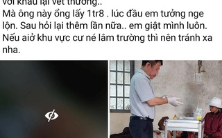 Y sĩ bị "tố" thu tiền điều trị quá cao: Xử phạt 40 triệu đồng