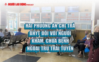 Hai phương án chi trả BHYT đối với người khám, chữa bệnh ngoại trú trái tuyến