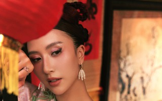 Quỳnh Anh Shyn khoe sắc trong bộ ảnh thời trang Tết