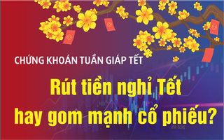 Chứng khoán tuần giáp Tết: Rút tiền nghỉ Tết hay gom mạnh cổ phiếu?