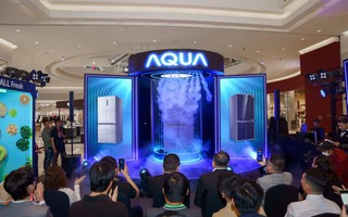 AQUA lần đầu ra mắt tủ lạnh ViewFresh tại Việt Nam