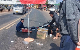 Xe khách lấn làn tông tử vong bé gái 3 tuổi trên đường về quê ăn Tết