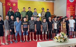 Tiếp nhận 15 công dân Việt Nam bị lừa, cưỡng bức lao động ở Campuchia