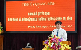 Tiếp tục bổ nhiệm, điều động nhiều cán bộ chủ chốt ở Quảng Bình