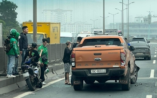 Vụ xe bán tải chạy trốn cảnh sát: Kết quả đo nồng độ cồn của tài xế