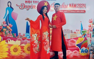 Ấn tượng hội thi "Duyên dáng áo dài"