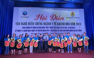 Công đoàn ngành Y tế Khánh Hoà tổ chức hội diễn văn nghệ quần chúng