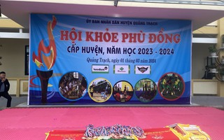 Nam sinh tử vong trong cuộc thi chạy Hội khỏe Phù Đổng ở Quảng Bình