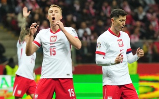 Lewandowski "dạo chơi" vòng play-off EURO, Ba Lan hạ Estonia 5-1