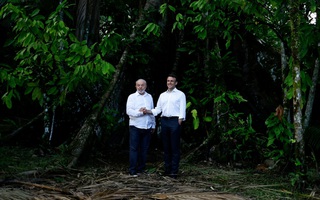 Brazil, Pháp hợp tác bảo vệ rừng Amazon