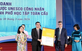 TP HCM được công nhận là thành viên Mạng lưới thành phố học tập toàn cầu của UNESCO