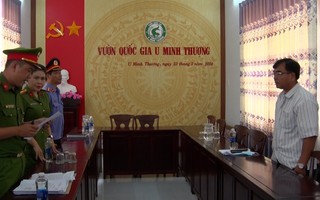 NÓNG: Bắt tạm giam nguyên Giám đốc Vườn Quốc gia U Minh Thượng