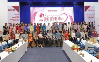 Báo Người Lao Động sôi nổi hoạt động mừng ngày Quốc tế Phụ nữ