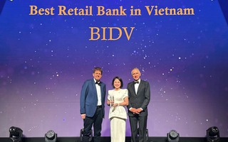 BIDV lập kỷ lục 9 lần nhận giải thưởng Ngân hàng Bán lẻ tốt nhất Việt Nam